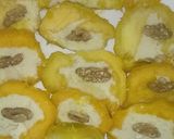 मैँगो वालनट आइसक्रीम(mango walnet icecream recipe in hindi) रेसिपी चरण 3 फोटो