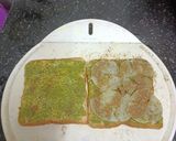 A picture of step 2 of Potato & Cheese Grilled Sandwich.
