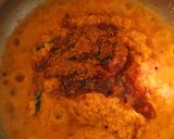 A picture of step 3 of Drumstick in coconut gravy.