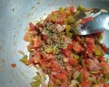 A picture of step 3 of Italian Veg Calzone.