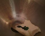 A picture of step 1 of sunshine's creamy mint candy.