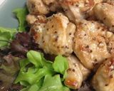 A picture of step 6 of Pan-fried Chicken Breast with Mayonnaise and Mustard.