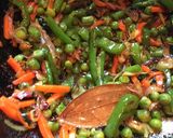 A picture of step 6 of Veggies Poha.