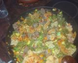 Foto del paso 6 de la receta: Wok de pasta con carne y verduras