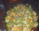 Foto del paso 6 de la receta: Wok de pasta con carne y verduras