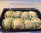 A picture of step 13 of Japanese Kusamochi (Mugwort Rice Cakes).