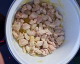 Gombás, zöldborsós rizses hús recept fázis 1 fotója