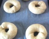 A picture of step 6 of Honey and Whole Wheat Bagels.