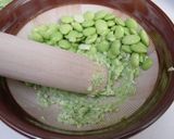 A picture of step 3 of Vibrant Green Creamy Zunda Edamame Mochi (Ohagi).