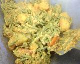 बेबी ड्रमस्टिक सब्जी इन सरसो मसाला (baby drumstick sabzi in sarso masala recipe in Hindi) रेसिपी चरण 3 फोटो