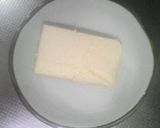 A picture of step 3 of Blueberry No-bake Cheesecake.