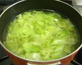 A picture of step 5 of Cabbage-filled Chinese Soup.