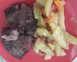 Foto del paso 6 de la receta: Carne al horno con papas