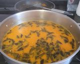 Foto del paso 1 de la receta: Arroz con atún, ajetes y alcachofas, sin caldo de pescado y con alga nori y falso alioli