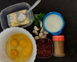 A picture of step 1 of Butter Garlic Egg.
