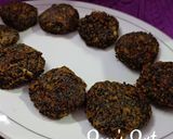 A picture of step 4 of Black Quinoa and Sweet Potato Cutlets.