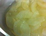 A picture of step 3 of Pear Custard Pies.