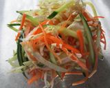 A picture of step 1 of Coleslaw: Sesame and Mustard Flavour.