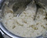 A picture of step 2 of Potato wraps with cucumber relish and caramalised onions.