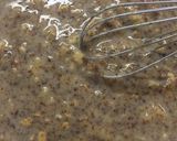 A picture of step 1 of Sammies Banana Nut Protein Pancakes.