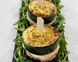Foto del paso 7 de la receta: Hamburguesitas de Cerdo con Calabacín a la Plancha