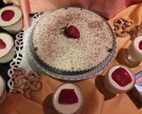Foto del paso 5 de la receta: Cheesecake of peanut butter. Pastel de queso con mantequilla de maní. SIN HORNO!!!