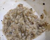 A picture of step 1 of Baingan Bhaji.