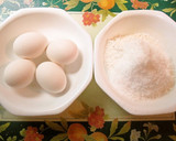 A picture of step 1 of Easy with Pancake Mix! Basic Milk Flavored Rolled Cake.