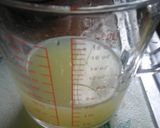 A picture of step 2 of Zingy lemon sorbet from Andrew James recipe book 😃.