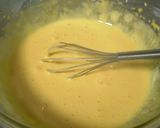 A picture of step 3 of Matcha Green Tea Marbled Chiffon Cake.