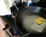 A picture of step 2 of Jeff and Nessie's Caramelized Hotdog Slices.