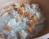 Hình bước làm 1 của món Thịt xay chả cá rang mắm ruốc