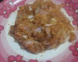 A picture of step 1 of Fried chicken momo.