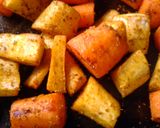 A picture of step 6 of Curried Roasted Root Veg Soup.