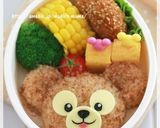 A picture of step 13 of Fluffy Duffy Rice Ball for Bento.