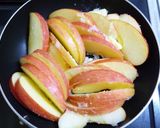 A picture of step 2 of Easy Apple Cake Made In a Frying Pan.