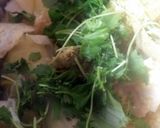 A picture of step 2 of Sig's Leek and Cabbage Soup.