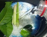 Foto langkah ke 2 dari resep Nasi Uduk Bunga Telang.