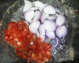 A picture of step 2 of Chicken biriyani/ spicy chicken rice.