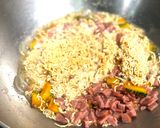南瓜德腸起司炒泡麵飯糰的食譜步驟1照片