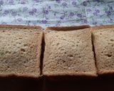 A picture of step 5 of Brown bread Potato stuff peanuts butter grilled sandwich.