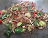 Foto langkah ke 6 dari resep Tumis Teri Bawang Merah Cabe iJo #pr_recookolahanikanasin.