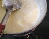 A picture of step 4 of Chhena rabdi.