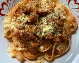 รูปขั้นตอนการทำที่ 10 ของ สปาเก็ตตี้ ✨(Spaghetti) ซอสมะเขือเทศหมูสับใส่เบคอน 🍝🥓🥰 สูตรง่ายๆลองทำกันดูน้า 🍝🥓