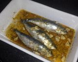 A picture of step 6 of Baked Sardines.
