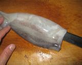 A picture of step 2 of Fresh Squid Naruto-Style Rolls.