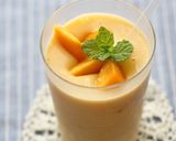 A picture of step 2 of Mango Smoothie.