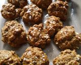 A picture of step 4 of Vegan maple breakfast cookies.
