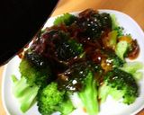 A picture of step 4 of Boiled Broccoli with Sakura Shrimp and Oyster Sauce - Great in Bentos Too!.