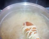 A picture of step 4 of Chicken spaghetti with Sweet corn.